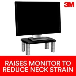 3M MS80B Adjustable Monitor Stand 10 3M MS80B Adjustable Monitor Stand -Office Tool Store 3M MS80B Adjustable Monitor Stand 2