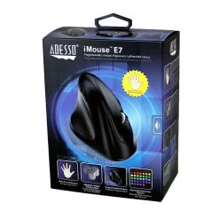 Adesso IMouse E7 Left-Handed Vertical Ergonomic Programmable Gaming Mouse -Office Tool Store Adesso iMouse E7 Left Handed Vertical Ergonomic Programmable Gaming Mouse 8