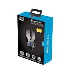 Adesso IMouse X1 Multi-Color 6-Button Gaming Mouse -Office Tool Store Adesso iMouse X1 Multi Color 6 Button Gaming Mouse 6