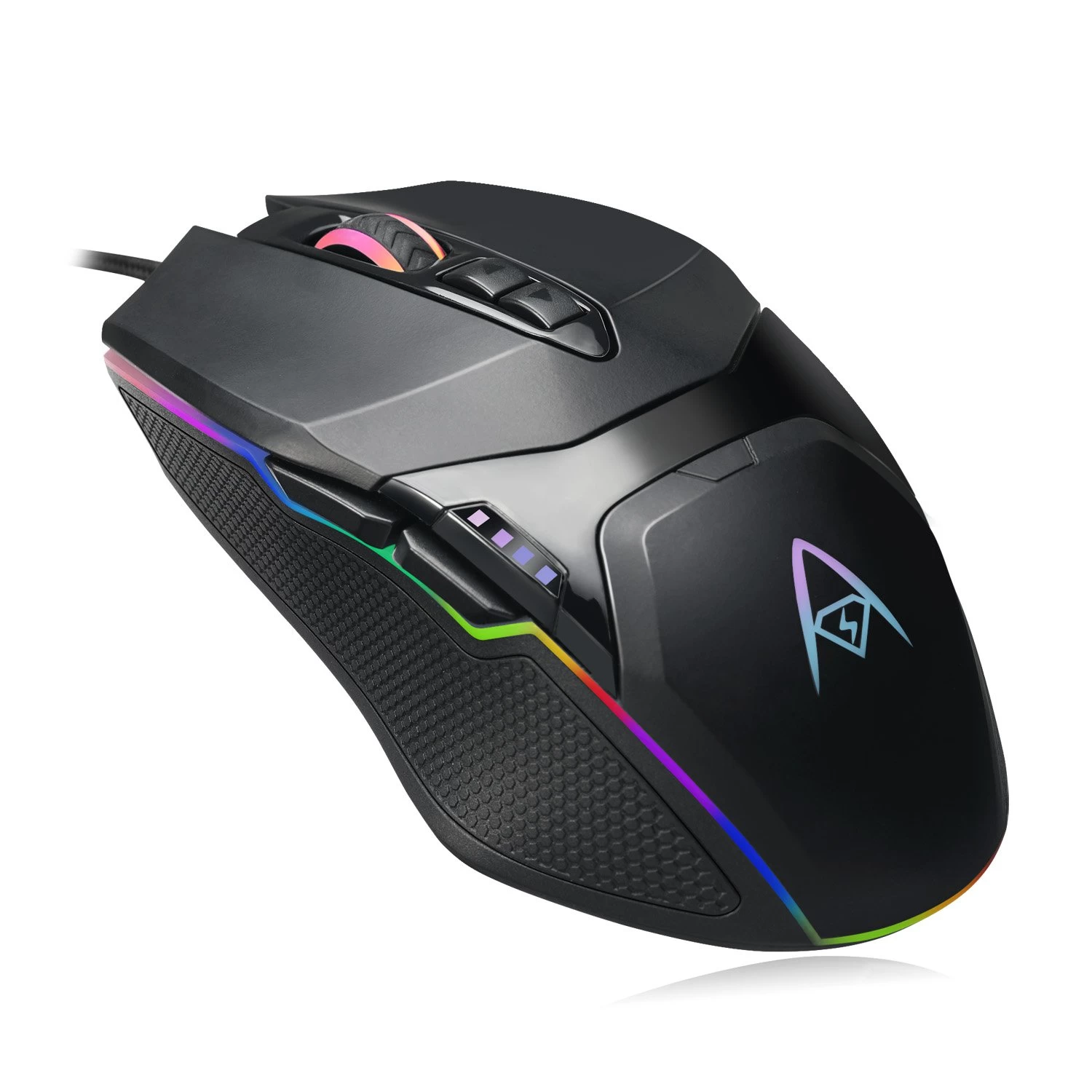 Adesso IMouse X5 RGB Illuminated 7-Button Ambidextrous Gaming Mouse 3 Adesso IMouse X5 RGB Illuminated 7-Button Ambidextrous Gaming Mouse - Image 3