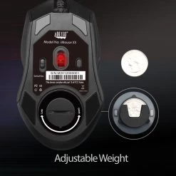 Adesso IMouse X5 RGB Illuminated 7-Button Ambidextrous Gaming Mouse 15 Adesso IMouse X5 RGB Illuminated 7-Button Ambidextrous Gaming Mouse -Office Tool Store Adesso iMouse X5 RGB Illuminated 7 Button Ambidextrous Gaming Mouse 5