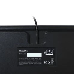 Adesso AKB-625UB EasyTouch 625 Compact Mechanical Gaming Keyboard -Office Tool Store Adesso AKB 625UB EasyTouch 625 Compact Mechanical Gaming Keyboard 5