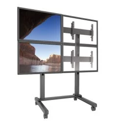 Chief LVM2X2U FUSION 2x2 Large Freestanding Video Wall Cart -Office Tool Store Chief LVM2X2U FUSION 2x2 Large Freestanding Video Wall Cart