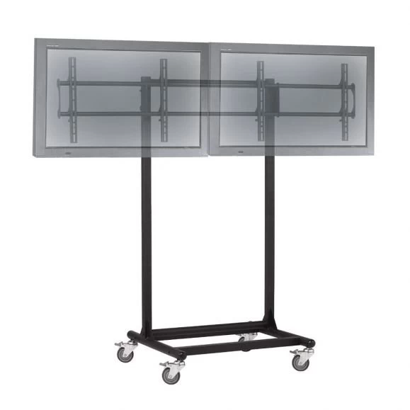 Cotytech CT-OS37 Adjustable Mobile Dual TV Cart (32"-46") 1 Cotytech CT-OS37 Adjustable Mobile Dual TV Cart (32"-46")