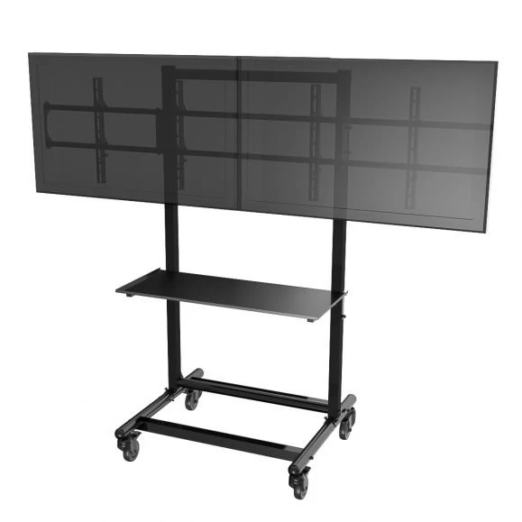 Cotytech CT-OS37 Adjustable Mobile Dual TV Cart (32"-46") 5 Cotytech CT-OS37 Adjustable Mobile Dual TV Cart (32"-46") - Image 5