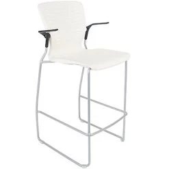 Office Master OM5 (OM Seating) Active Stacker Sled Chair -Office Tool Store ED GL2 SD Stackable Side Chair and Stool 2