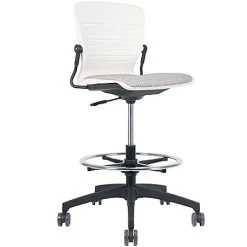 Office Master OM5 (OM Seating) Active Multi-Tasker -Office Tool Store ED GL4 SD Gliding Stackable Side Chair 6