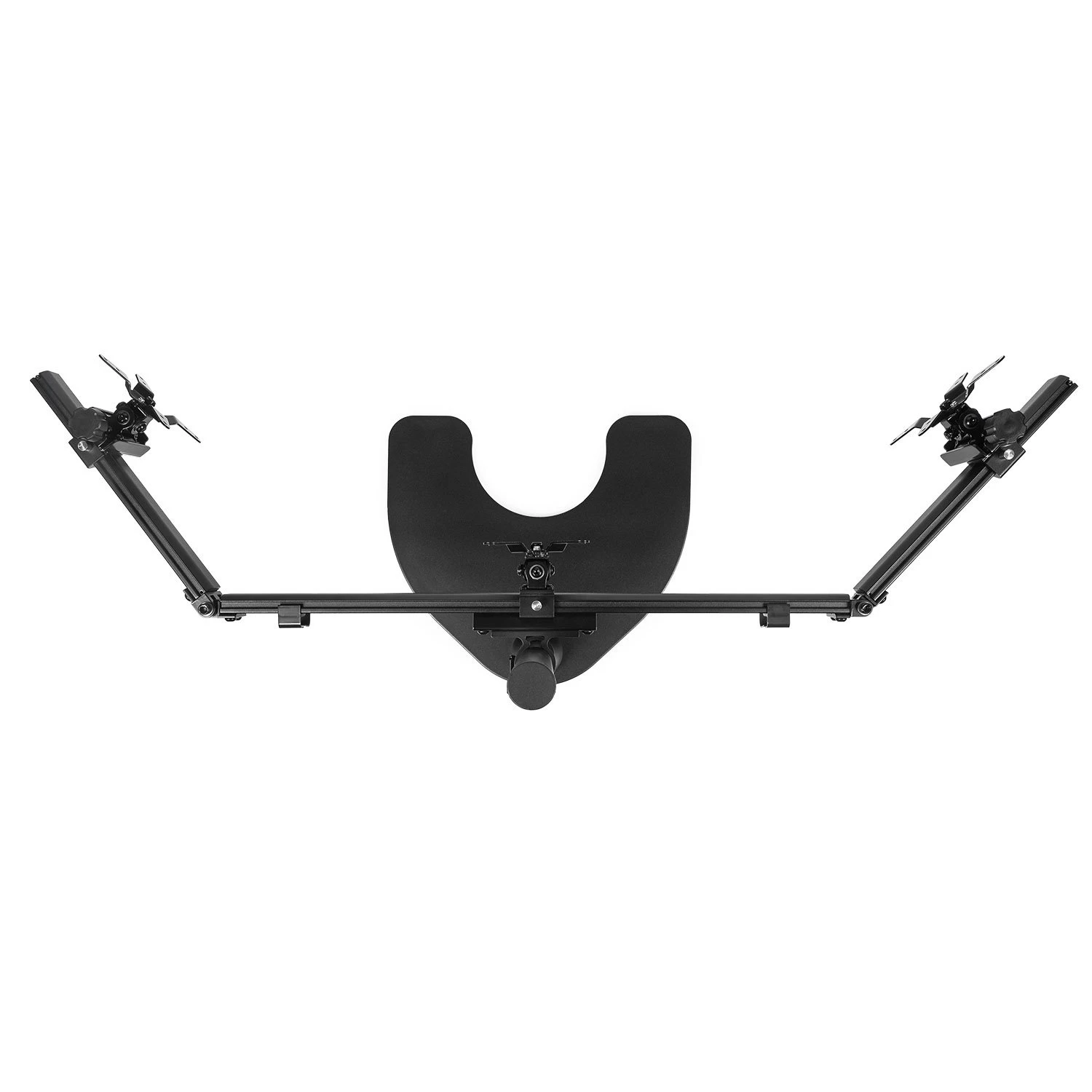 Ergotech 100-D16-B03 Triple LCD Horizontal Desk Stand With Standard Wings 3 Ergotech 100-D16-B03 Triple LCD Horizontal Desk Stand With Standard Wings - Image 3