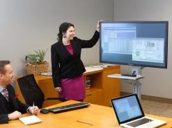 Ergotron 24-189-055 Neo-Flex WideView WorkSpace Cart -Office Tool Store Ergotron 24 189 055 Neo Flex WideView WorkSpace Cart 4