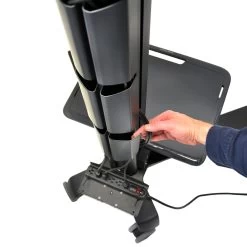 Ergotron 24-190-085 Neo-Flex Flat Panel Mediacenter Cart -Office Tool Store Ergotron 24 190 085 Neo Flex Flat Panel Mediacenter Cart 2
