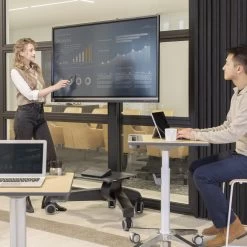 Ergotron 24-190-085 Neo-Flex Flat Panel Mediacenter Cart -Office Tool Store Ergotron 24 190 085 Neo Flex Flat Panel Mediacenter Cart 4