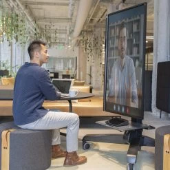 Ergotron 24-190-085 Neo-Flex Flat Panel Mediacenter Cart -Office Tool Store Ergotron 24 190 085 Neo Flex Flat Panel Mediacenter Cart 6