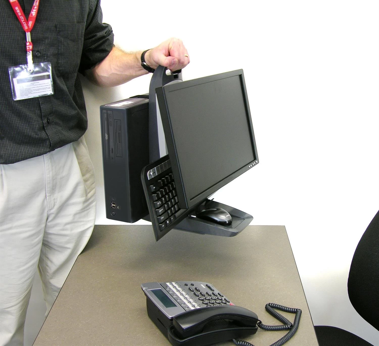 Ergotron 33-326-085 Neo-Flex All-In-One Lift Stand 4 Ergotron 33-326-085 Neo-Flex All-In-One Lift Stand - Image 4