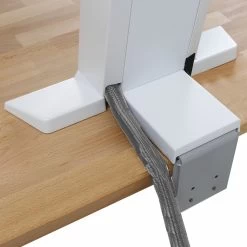 Ergotron 33-407-062 WorkFit-SR Rear Mount Dual Sit-Stand Workstation - White 25 Ergotron 33-407-062 WorkFit-SR Rear Mount Dual Sit-Stand Workstation - White -Office Tool Store Ergotron 33 407 062 WorkFit SR Rear Mount Dual Sit Stand Workstation White 3