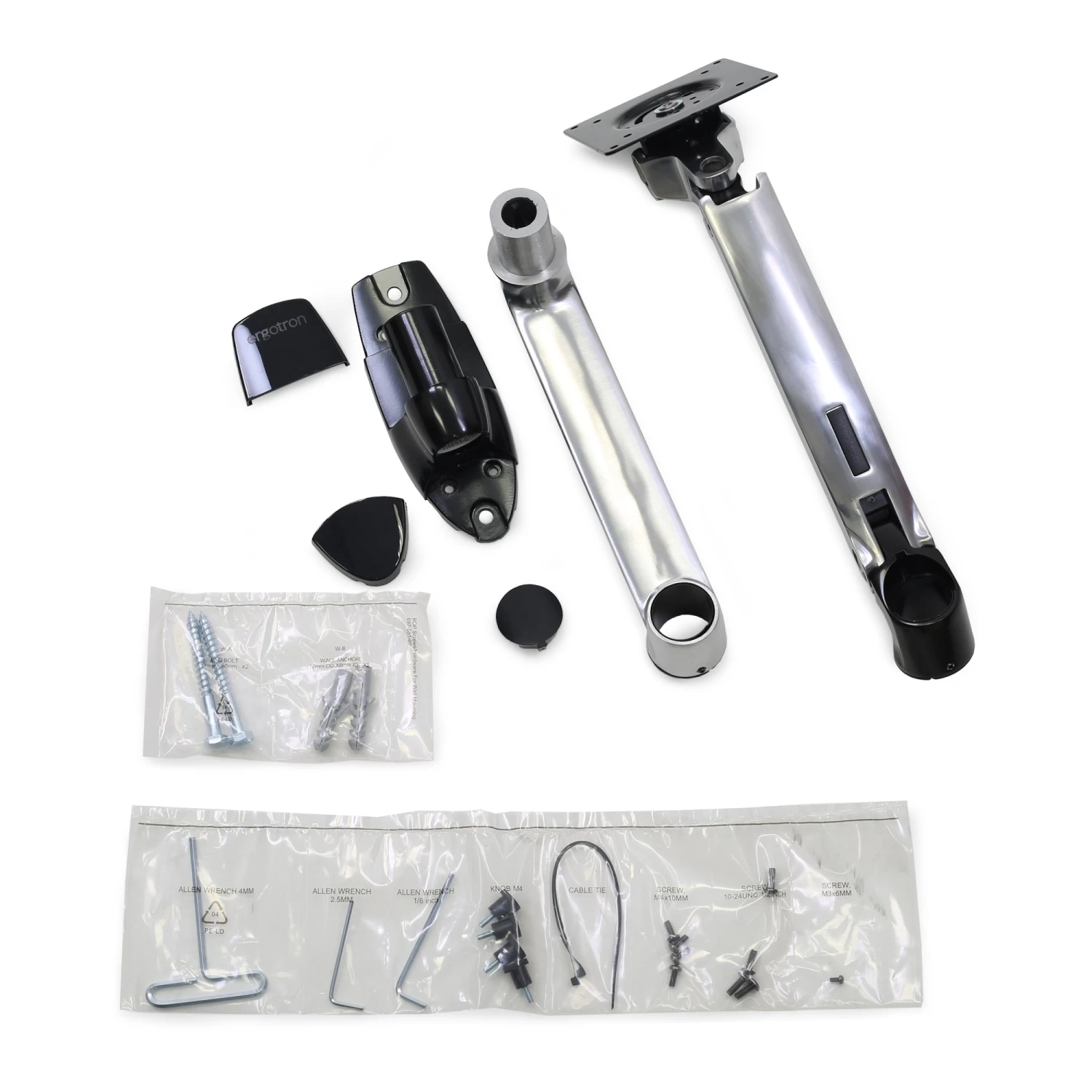 Ergotron 45-243-026 LX Wall Mount Monitor Arm 12 Ergotron 45-243-026 LX Wall Mount Monitor Arm - Image 12