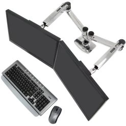 Ergotron 45-245-026 LX Dual Side-by-Side Arm -Office Tool Store Ergotron 45 245 026 LX Dual Side by Side Arm 3