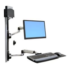 Ergotron 45-253-026 LX Wall Mount Monitor, Keyboard -Office Tool Store Ergotron 45 253 026 LX Wall Mount Monitor Keyboard 3