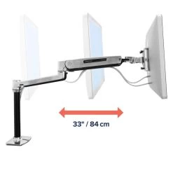 Ergotron 45-360-026 LX Sit-Stand Desk Mount Monitor Arm -Office Tool Store Ergotron 45 360 026 LX Sit Stand Desk Mount Monitor Arm