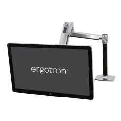 Ergotron 45-360-026 LX Sit-Stand Desk Mount Monitor Arm -Office Tool Store Ergotron 45 360 026 LX Sit Stand Desk Mount Monitor Arm 3