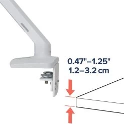 Ergotron 45-486-216 MXV Desk Mount LCD Monitor Arm (white) -Office Tool Store Ergotron 45 486 216 MXV Desk Mount LCD Monitor Arm white 2