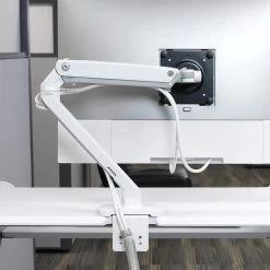 Ergotron 45-486-216 MXV Desk Mount LCD Monitor Arm (white) -Office Tool Store Ergotron 45 486 216 MXV Desk Mount LCD Monitor Arm white 4