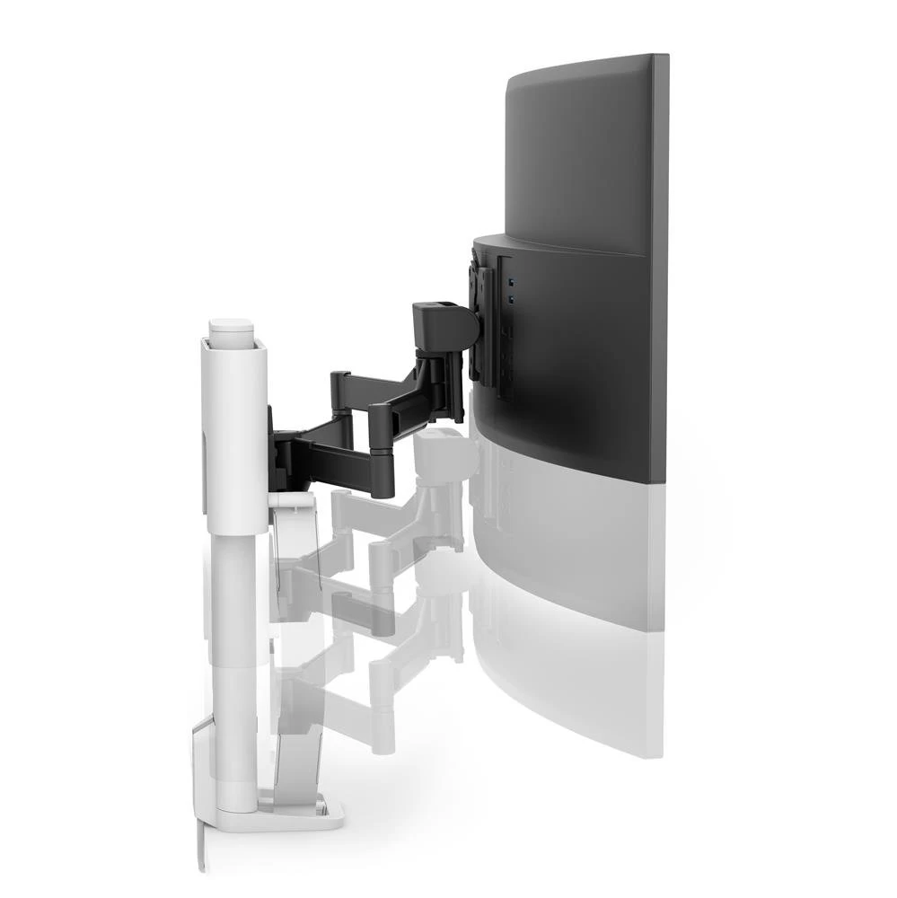 Ergotron 45-630-216 TRACE Single Monitor Desk Mount (white) 2 Ergotron 45-630-216 TRACE Single Monitor Desk Mount (white) - Image 2