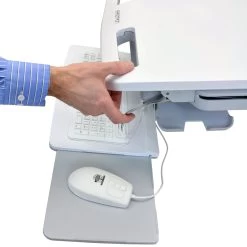 Ergotron SV40-6300-0 StyleView Cart With LCD Pivot, SV40 -Office Tool Store Ergotron SV40 6300 0 StyleView Cart with LCD Pivot SV40 2
