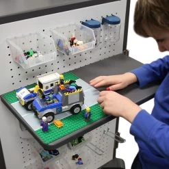 Ergotron YES24 Adjusta Charging Cart & Mobile Makerspace - YES24-CHR-1 -Office Tool Store Ergotron YES24 Adjusta Charging Cart Mobile Makerspace YES24 CHR 1 6