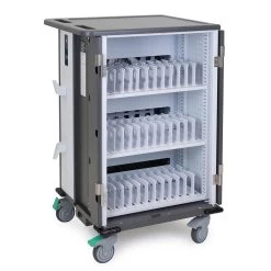 Ergotron YES36 Adjusta Charging Cart & Mobile Makerspace - YES36-CHR-1 -Office Tool Store Ergotron YES36 Adjusta Charging Cart Mobile Makerspace YES36 CHR 1 1