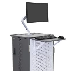 Ergotron YES36 Adjusta Charging Cart & Mobile Makerspace - YES36-CHR-1 -Office Tool Store Ergotron YES36 Adjusta Charging Cart Mobile Makerspace YES36 CHR 1 3