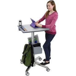 Ergotron 24-481-003 LearnFit Sit-Stand Desk For Students 9 Years And Over 33 Ergotron 24-481-003 LearnFit Sit-Stand Desk For Students 9 Years And Over -Office Tool Store Ergotron 24 481 003 LearnFit Adjustable Standing Desk 13