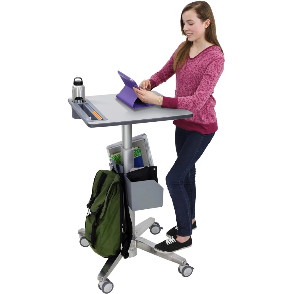 Ergotron 24-481-003 LearnFit Sit-Stand Desk For Students 9 Years And Over 14 Ergotron 24-481-003 LearnFit Sit-Stand Desk For Students 9 Years And Over - Image 14