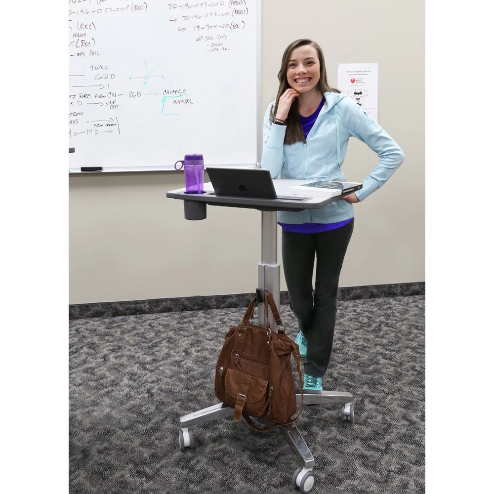 Ergotron 24-481-003 LearnFit Sit-Stand Desk For Students 9 Years And Over 11 Ergotron 24-481-003 LearnFit Sit-Stand Desk For Students 9 Years And Over - Image 11