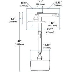 Ergotron 45-354-026 LX Sit-Stand Wall Mount Keyboard Arm 14 Ergotron 45-354-026 LX Sit-Stand Wall Mount Keyboard Arm -Office Tool Store Ergotron 45 354 026 LX Sit Stand Wall Mount Keyboard Arm 1