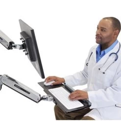 Ergotron 45-354-026 LX Sit-Stand Wall Mount Keyboard Arm 10 Ergotron 45-354-026 LX Sit-Stand Wall Mount Keyboard Arm -Office Tool Store Ergotron 45 354 026 LX Sit Stand Wall Mount Keyboard Arm 1