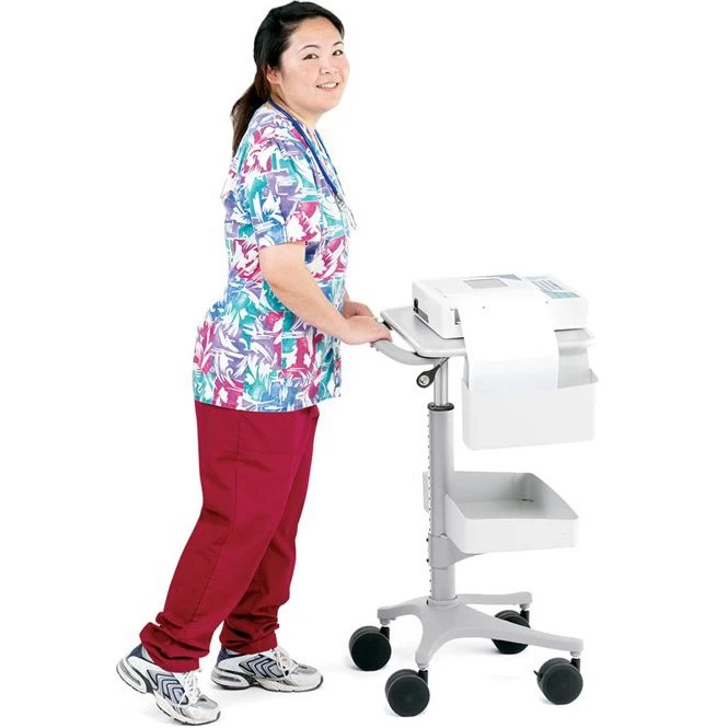 Ergotron BZD03CG/CG4 Anthro Zido EKG Height Adjustable Cart 2 Ergotron BZD03CG/CG4 Anthro Zido EKG Height Adjustable Cart - Image 2
