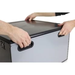 Ergotron DM12-1012-1 Zip12 Charging Desktop Cabinet -Office Tool Store Ergotron DM12 1012 1 Zip12 Charging Desktop Cabinet 9