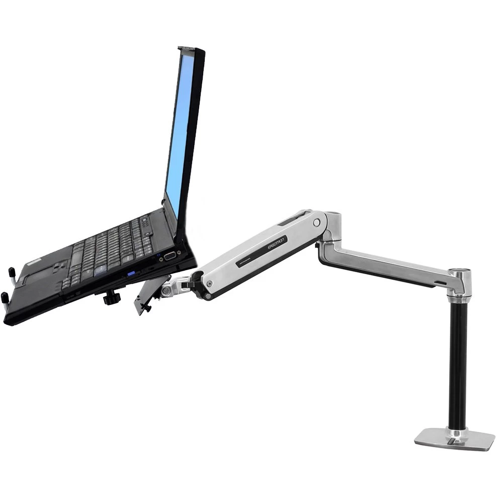 Sit-Stand Desk Mount Laptop Arm, ErgoDirect ED-NB-LX2DM 1 Sit-Stand Desk Mount Laptop Arm, ErgoDirect ED-NB-LX2DM