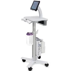 Ergotron SV10-1400-0 StyleView Tablet Cart, SV10, Non-powered -Office Tool Store Ergotron SV10 1400 0 StyleView Tablet Cart SV10 non powered 2