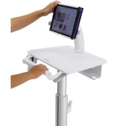 Ergotron SV10-1400-0 StyleView Tablet Cart, SV10, Non-powered -Office Tool Store Ergotron SV10 1400 0 StyleView Tablet Cart SV10 non powered 4