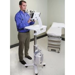 Ergotron SV10-1400-0 StyleView Tablet Cart, SV10, Non-powered -Office Tool Store Ergotron SV10 1400 0 StyleView Tablet Cart SV10 non powered 5