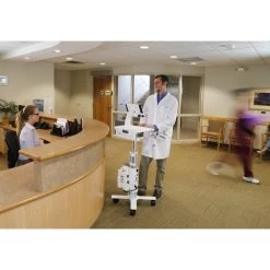 Ergotron SV10-1400-0 StyleView Tablet Cart, SV10, Non-powered -Office Tool Store Ergotron SV10 1400 0 StyleView Tablet Cart SV10 non powered 7