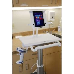 Ergotron SV10-1400-0 StyleView Tablet Cart, SV10, Non-powered -Office Tool Store Ergotron SV10 1400 0 StyleView Tablet Cart SV10 non powered 9