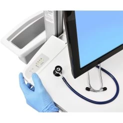Ergotron SV42-6201-1 StyleView Cart With LCD Arm, SLA Powered -Office Tool Store Ergotron SV42 6201 1 StyleView Cart with LCD Arm SLA Powered 5