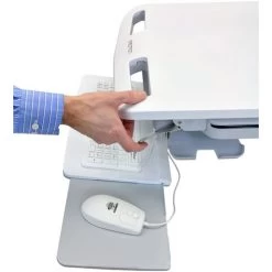 Ergotron SV43-13B0-0 StyleView Cart With LCD Pivot, 1 Tall Drawer 8 Ergotron SV43-13B0-0 StyleView Cart With LCD Pivot, 1 Tall Drawer -Office Tool Store Ergotron SV43 13B0 0 StyleView Cart with LCD Pivot 1 Tall Drawer 2