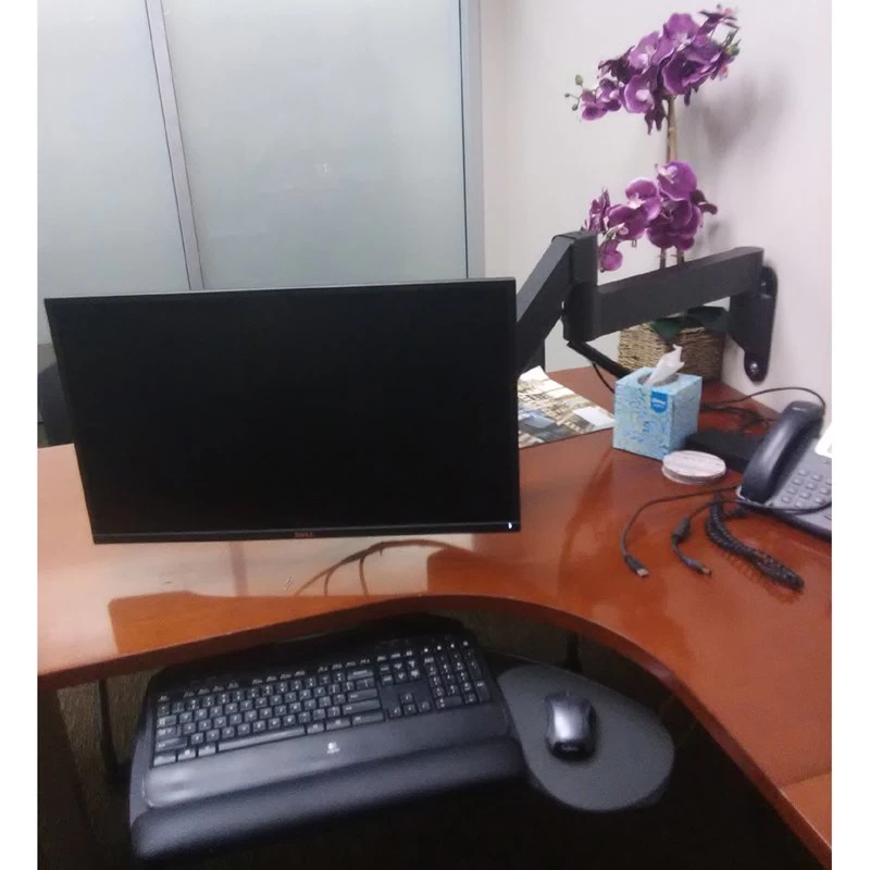 Extra Long Reach Wall Mount Monitor Arm EDM-4518W 9 Extra Long Reach Wall Mount Monitor Arm EDM-4518W - Image 9