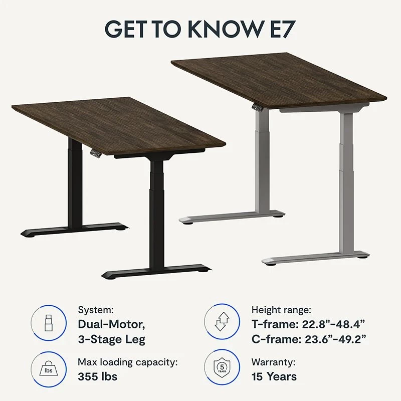Flexispot E7 Electric Height Adjustable Premium Standing Desk 12 Flexispot E7 Electric Height Adjustable Premium Standing Desk - Image 12