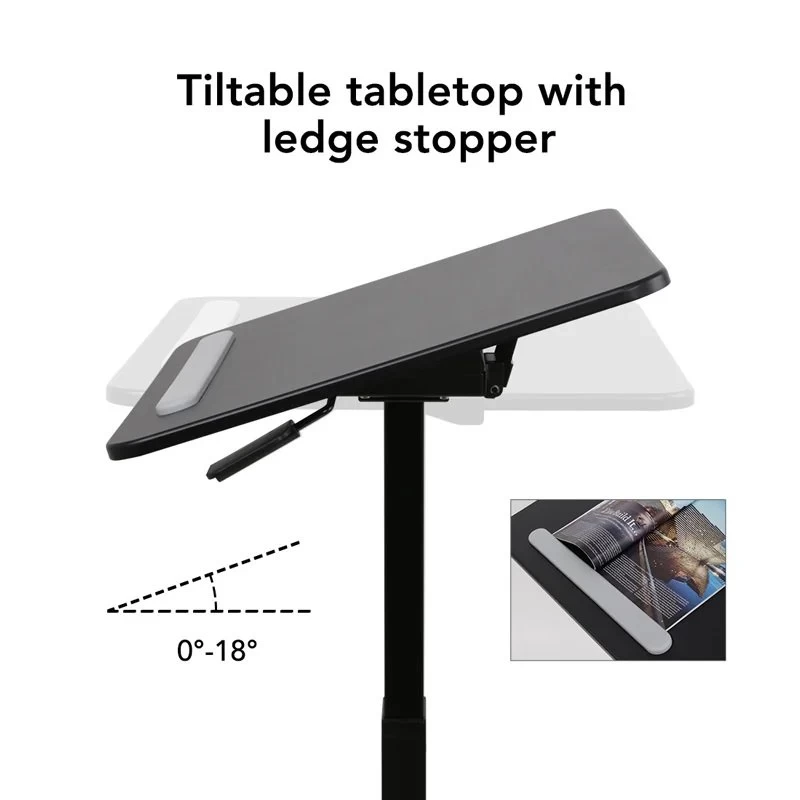 Flexispot MT3 Height Adjustable Sit-Stand Mobile Desk 7 Flexispot MT3 Height Adjustable Sit-Stand Mobile Desk - Image 7