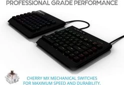 Freestyle Ergonomic RGB Split Mechanical Gaming Keyboard - EDK-RGBM -Office Tool Store Freestyle Ergonomic RGB Split Mechanical Gaming Keyboard EDK RGBM 1