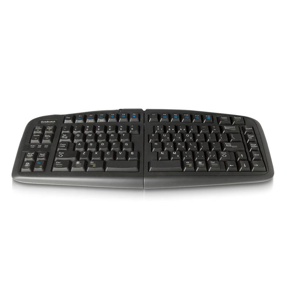 Goldtouch GTU-0088 V2 Adjustable Comfort Keyboard - PC & Mac Compatible (USB) 3 Goldtouch GTU-0088 V2 Adjustable Comfort Keyboard - PC & Mac Compatible (USB) - Image 3